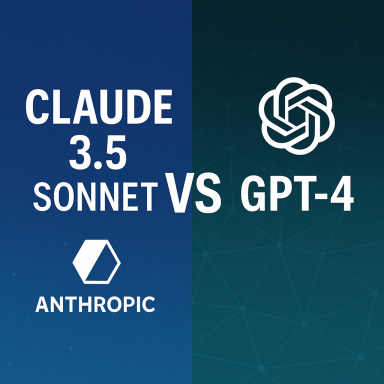 Comparatif entre Claude 3.5 Sonnet d’Anthropic et GPT-4 d’OpenAI